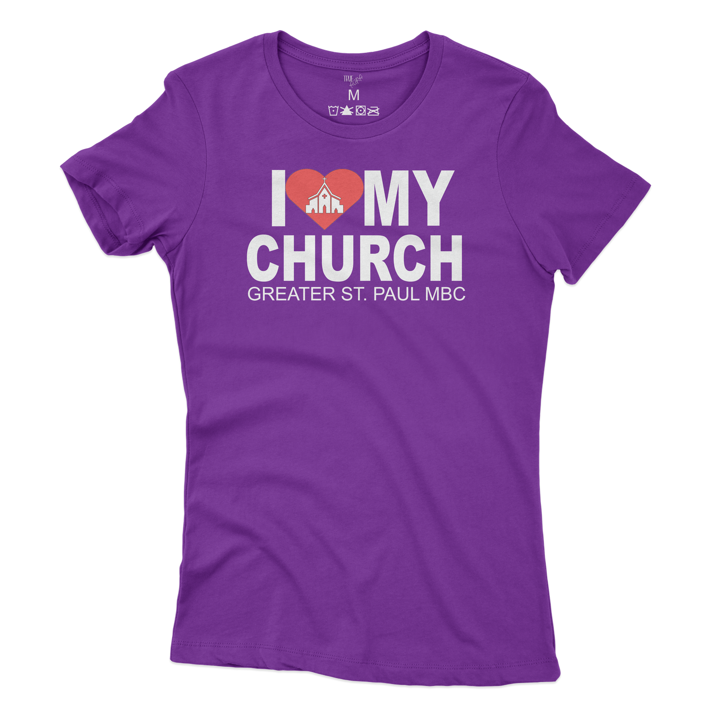 I LOVE MY CHURCH (GREATER ST. PAUL MBC) WOMEN SHIRT